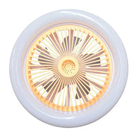 Lámpara-Ventilador de Techo 30W con Control Remoto