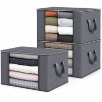 Cajas organizadoras de tela con visor CimaSur