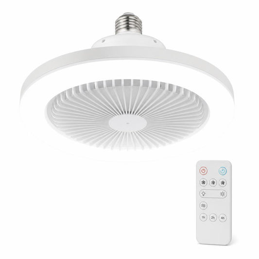 Lámpara ventilador de techo con control remoto CimaSur